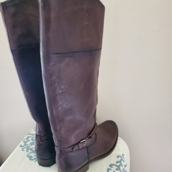 Frye Leather Riding Boots Size 7.5 - Picture 13 of 14